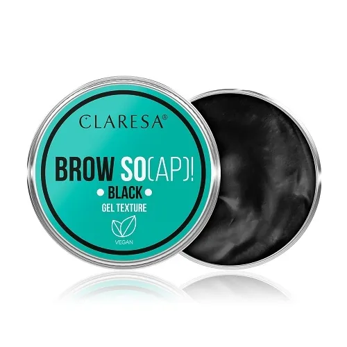 Claresa Brow So(ap) ! Black (Czarne mydło do brwi)