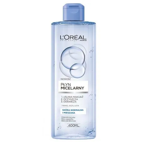 L'Oreal Paris Skin Expert, Płyn micelarny dla skóry normalnej i mieszanej