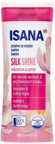 Isana Seidenglanz, Magnolie & Lotus, Shampoo (Szampon do włosów 'Jedwabisty połysk' (nowa wersja)) - 1