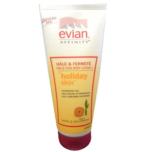 Evian Affinity, Holiday Skin Hydratation Intense (Delikatnie opalający krem do twarzy)