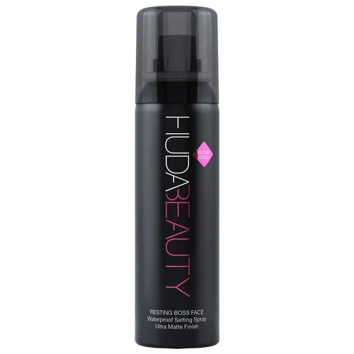 Huda Beauty Resting Boss Face, Waterproof Setting Spray Ultra Matte Finish (Spray utrwalający nadający matowe wykończenie)