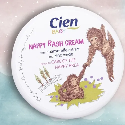 Cien Baby, Nappy Rash Cream (Krem ochronny z tlenkiem cynku)