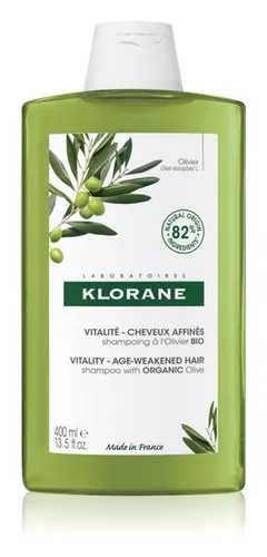 Klorane Vitality Age-Weakened Hair Shampoo with Organic Olive (Szampon regenerujący do włosów dojrzałych)