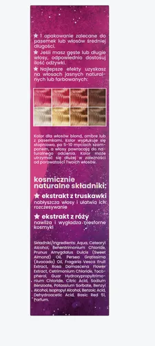 Stars from the stars Odżywka do włosów koloryzująca `Galaxy Pink` - 5