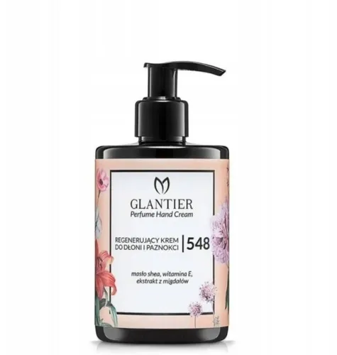 Glantier Perfume Hand Cream 548 (Regenerujący krem do dłoni i paznokci) - 1