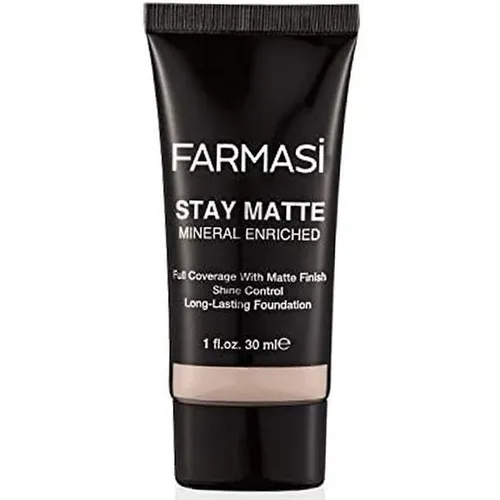 Farmasi Stay Matte Mineral Enriched Foundation (Podkład z efektem matującym i minerałami)