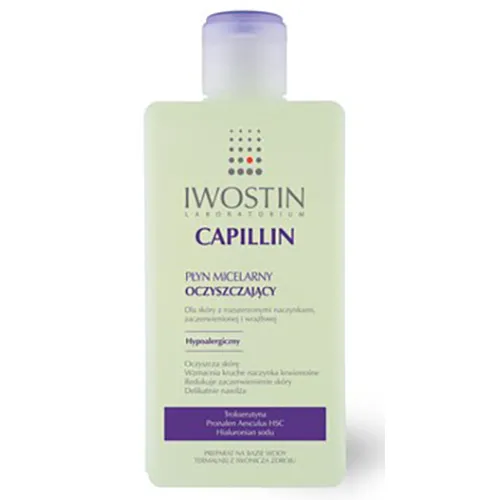 Iwostin Capillin, Płyn micelarny oczyszczający (stara wersja)