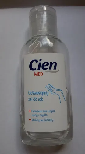 Cien Med, Odświeżający żel do rąk