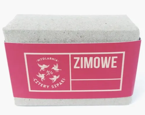 Mydlarnia Cztery Szpaki Mydło zimowe  o korzenno-ciasteczkowym aromacie