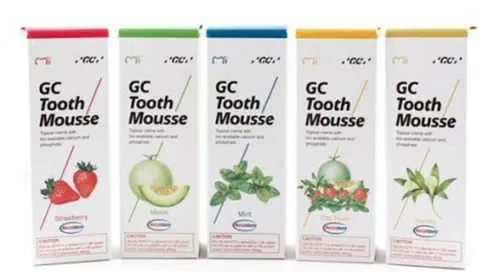 GC Tooth Mousse (Mus do zębów `Płynne szkliwo` (różne rodzaje))