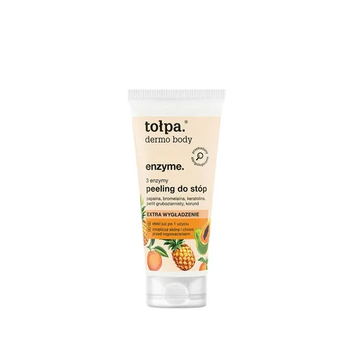 Tołpa Dermo Body, Enzyme, Peeling do stóp `3 enzymy`