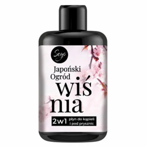 Seyo Japoński Ogród, Płyn do mycia i kąpieli `Kwiat wiśni`