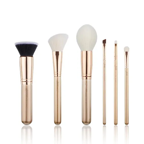 Jessup T419 Golden/Rose Gold Brushes Set (Zestaw 6 pędzli do makijażu)
