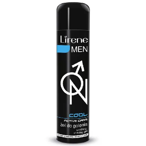 Lirene Dermoprogram Men, Żel do golenia `Cool on`