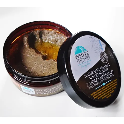 White Flower's Experience Naturalny peeling solno - błotny z Morza Martwego