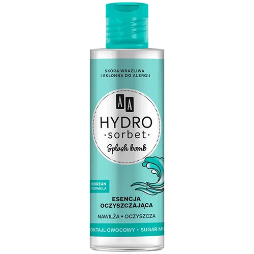 AA Hydro Sorbet, Esencja oczyszczająca `Hydro wygładzenie Splash Bomb `