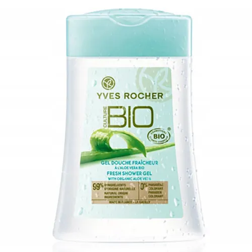 Yves Rocher Culture Bio, Fresh Shower Gel (Żel pod prysznic z aloesem)