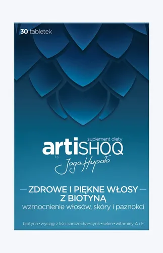 Artishoq Zdrowe i piękne włosy, Suplement diety z biotyną