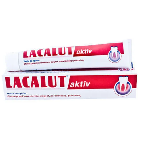Lacalut Activ, Pasta do zebów zapobiegająca paradontozie