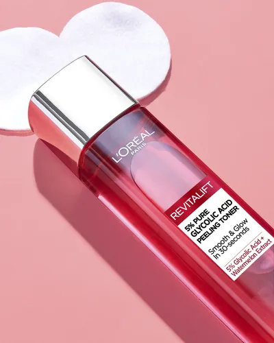 L'Oreal Paris Revitalift 5% Glycolic Acid Peeling Toner (Złuszczający tonik z kwasem glikolowym) - 2