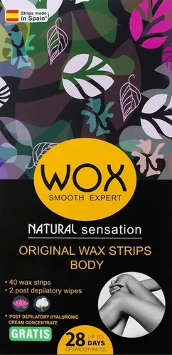 Wox Original Wax Strips Body (Plastry do depilacji ciała z woskiem)