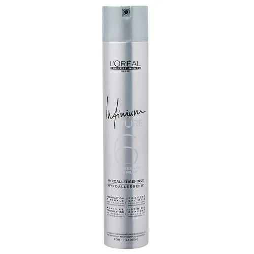 L'Oreal Professionnel Infinium Pure Strong (Bezzapachowy lakier do włosów) - 1