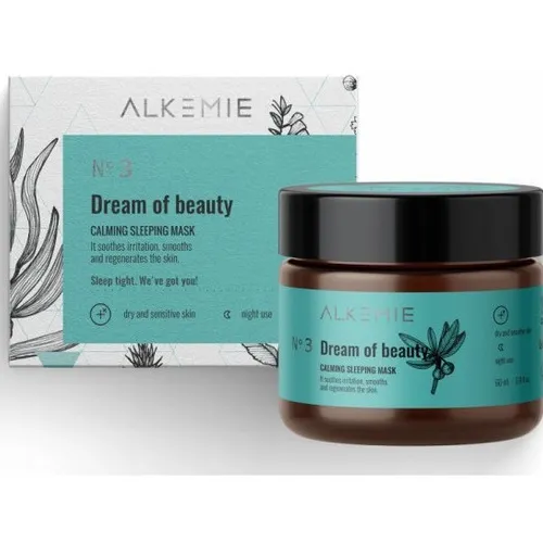 Alkmie Microbiome, Dream of Beauty, Calming Sleeping Mask (Maska-krem wyciszająca do twarzy)