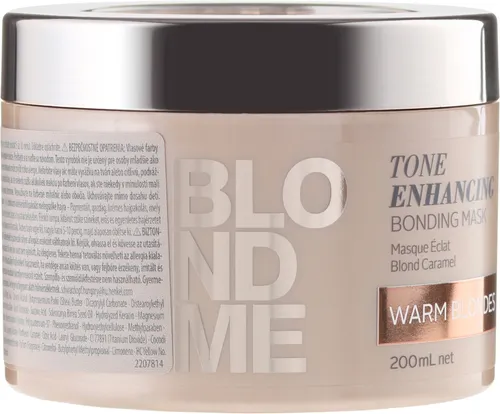 Schwarzkopf Professional BlondMe, Tone Enhancing Bonding Mask Warm Blondes (Odżywcza maska do ciepłych odcieni włosów blond) - 1