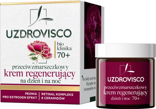Uzdrovisco Bioklinika, Krem do twarzy przeciwzmarszczkowy regenerujący 70+