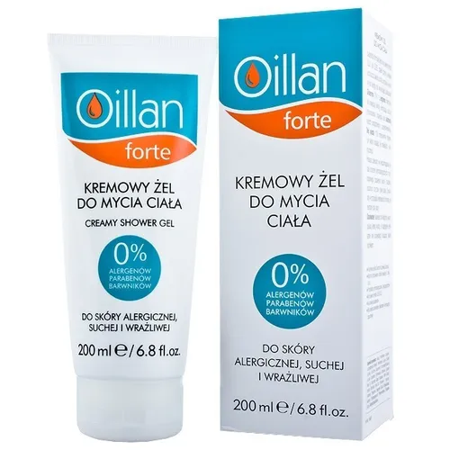 Oillan Forte, Kremowy żel do mycia ciała