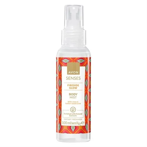 Avon Senses, Fireside Glow Body Mist (Mgiełka do ciała) - 1