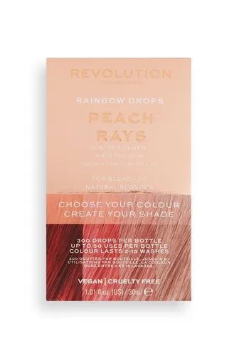 Revolution Haircare Rainbow Drops Peach Rays (Pigment koloryzujący do włosów) - 2