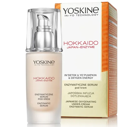 Yoskine Hokkaido Japan - Enzyme, Enzymatyczne serum pod krem do twarzy