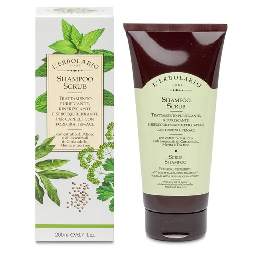 L'Erbolario Shampoo Scrub (Szampon – peeling do włosów i skóry głowy)