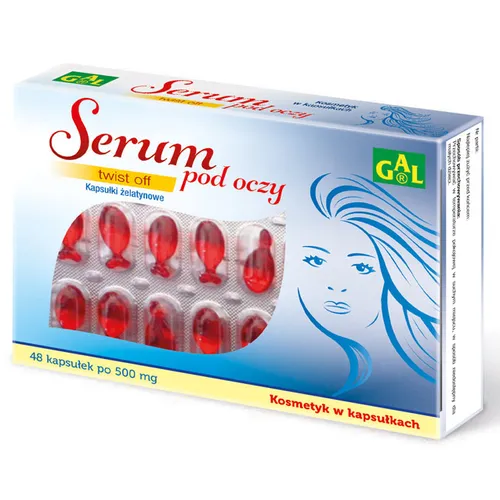 Gal Serum pod oczy w kapsułkach żelatynowych twist off