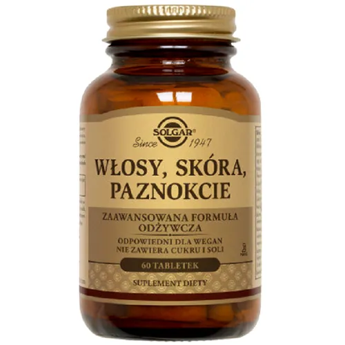 Solgar Formuła Włosy, Skóra, Paznokcie