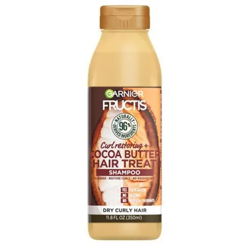 Garnier Fructis, Hair Food, Cocoa Butter Hair Treat Shampoo (Szampon do włosów kręconych)