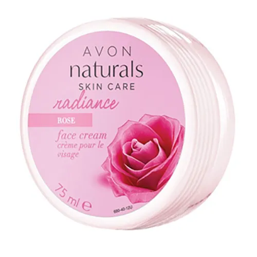 Avon Naturals, Radiance, Rose, Face Cream (Różany krem do twarzy) - 1