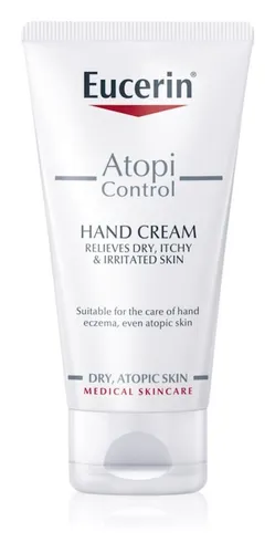 Eucerin AtopiControl, Had Cream (Krem do rąk do skóry suchej i atopowej z ekstraktem z owsa)