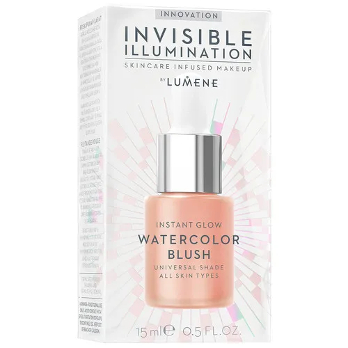 Lumene Invisible Illumination,  Instant Glow Watercolor Blush (Róż z serum)