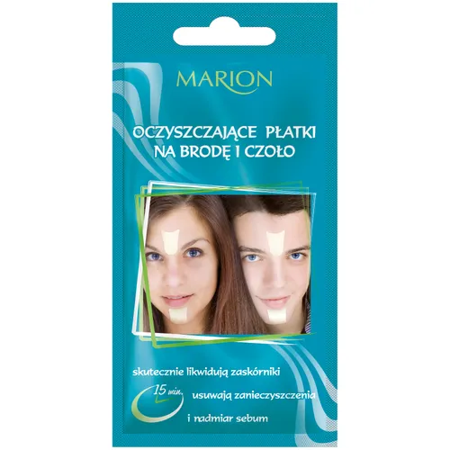 Marion Oczyszczające płatki na brodę i czoło
