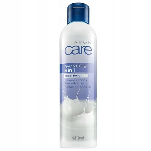 Avon Care, 3 in 1 Hydrating Cleanser, Toner and Moisturiser [Hydrating 3 in 1 Facial Lotion] (Krem-żel do mycia twarzy z wyciągiem z aloesu i imbiru 3 w 1)