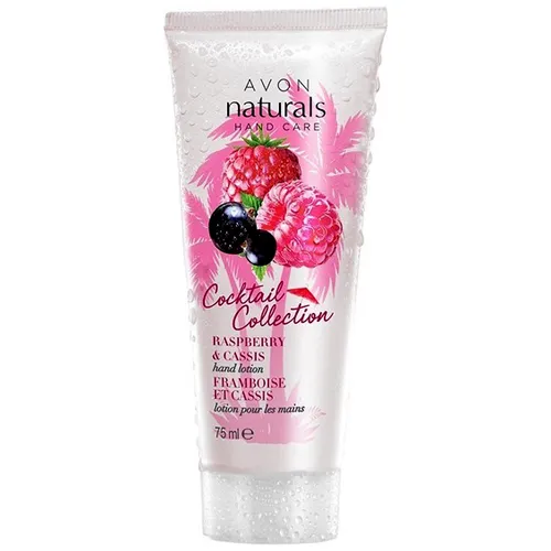 Avon Naturals, Cocktail Collection, Raspberry & Cassis [Wild Berries Shake] Hand Lotion (Krem do rąk `Malina i czarna porzeczka`) - 2