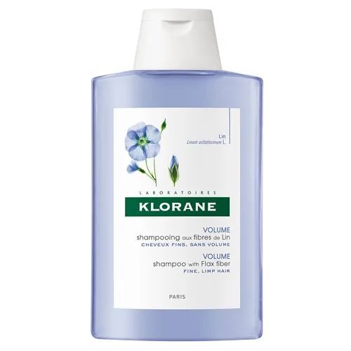 Klorane Shampooing aux Fibres de Lin (Szampon na bazie włókien lnu dodający objętość)