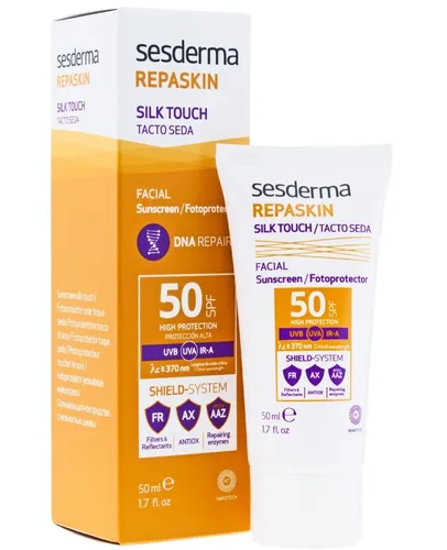Sesderma Repaskin, Silk Touch Photo Protector SPF 50 (Krem liposomowy)