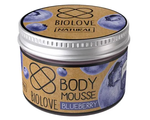Biolove Blueberry, Body Mousse (Lekki mus do ciała `Borówka`)