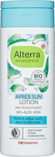 Alterra Apres Sun Lotion Bio- Aloe vera (Balsam po opalaniu `Aloes i Arnika`)