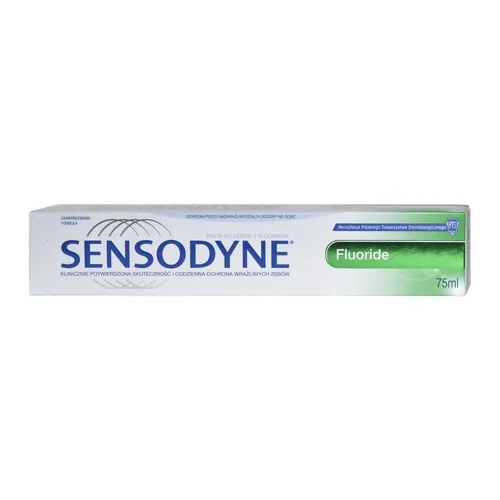 Sensodyne Fluoride, Pasta do zębów (nowa wersja)