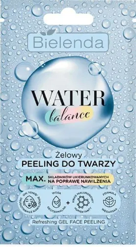 Bielenda Water Balance, Żelowy peeling do twarzy