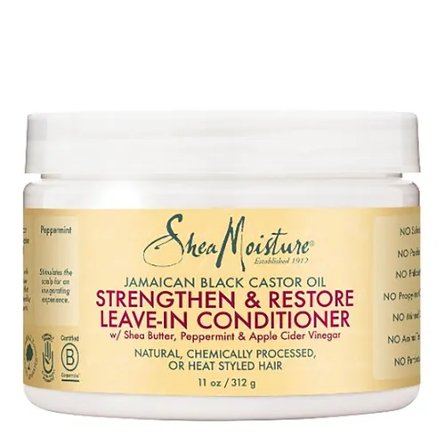 Shea Moisture Jamaican Black Castor Oil Strengthen & Restore Leave-in Conditioner (Odżywka bez spłukiwania)